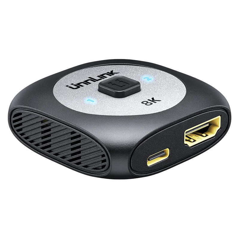 

Unnlink 8K HDMI 2,1 переключатель 2x1 видео переключатель двухсторонний адаптер ODM OEM завод