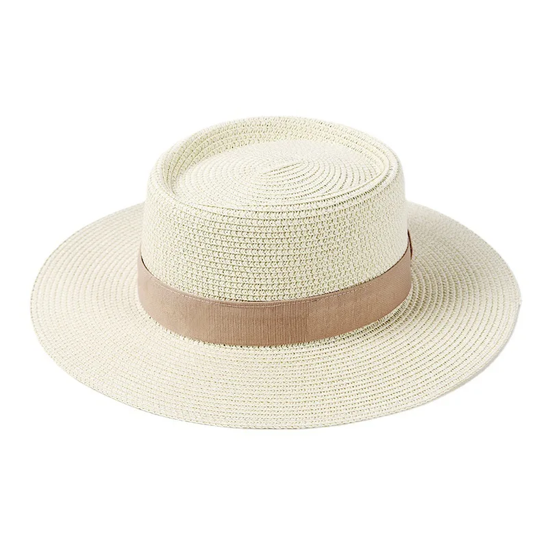 COKK Summer Hats For Women Men Straw Top Hat Outdoor Travel