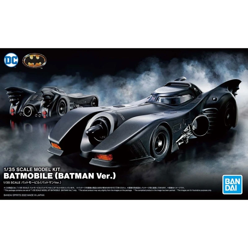 

Bandai Original 1/35 BATMOBILE (Бэтмен Ver.) Подвижная экшн-фигурка Ryuki joint в сборе, набор моделей, игрушки, подарки для детей