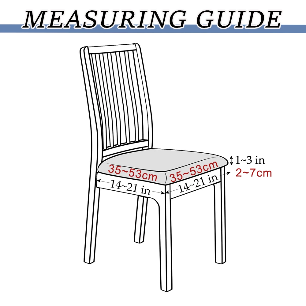 Super Soft Velvet Chair Seat Covers Plain Colors Elastic Dining Seat Covers Removable Spandex Furniture Protector for Restaurant 3