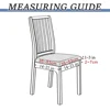 Super Soft Velvet Chair Seat Covers Plain Colors Elastic Dining Seat Covers Removable Spandex Furniture Protector for Restaurant 3