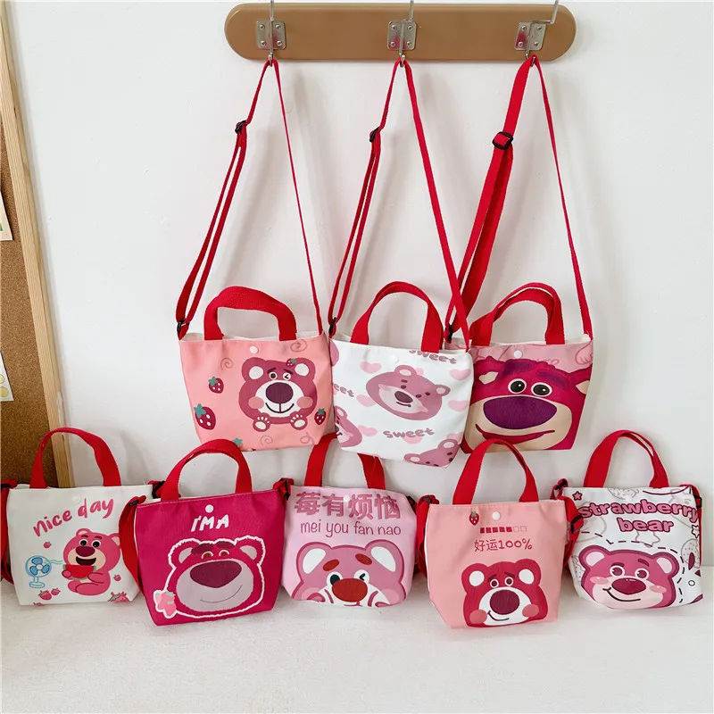 

Original New Women's Handbag Cartoon Cute Women's Children Shoulder Bag Canvas Bags Shoulder Handbags Tote Cute Casual Bags