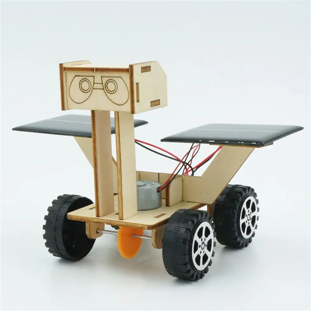 Solar Car Toy Assemble Solar Car Creative Inventions Motor Ability of Children Active Thinking DIY Electronic Kit Technology Toys for Boys