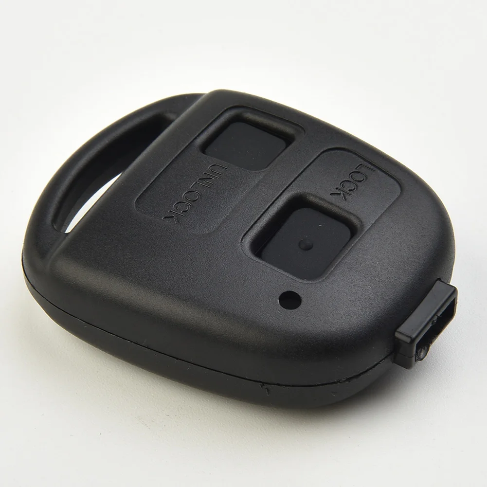 2-Button Car Key Protective Shell Case - Sleek and Durable Key Decoration