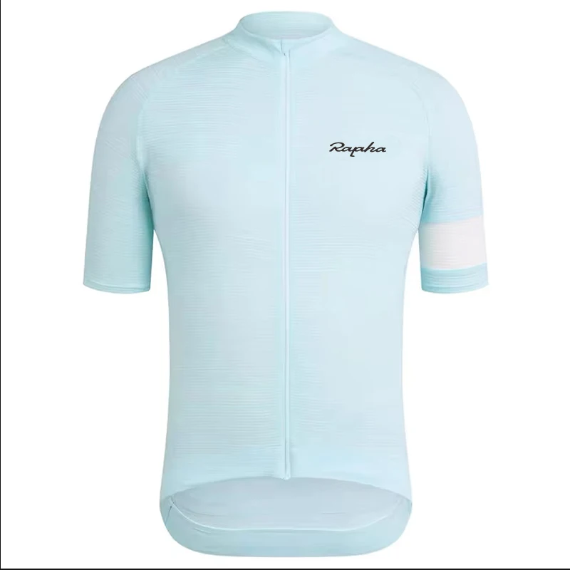 thumbnail image 1 of Traje de ciclismo de equipo nuevo de verano de alta calidad 2025 para hombre, camiseta de bicicleta de montaña de secado rápido y transpirable de manga corta negra, España, 1 of 5