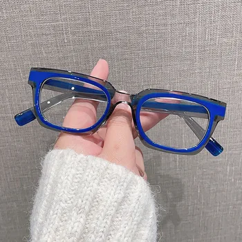 Trend Classic Square Assorted Colors Anti-Blue Light Glasses Women Men Fashion Luxury Brand Designer Computer Optical Eyewear