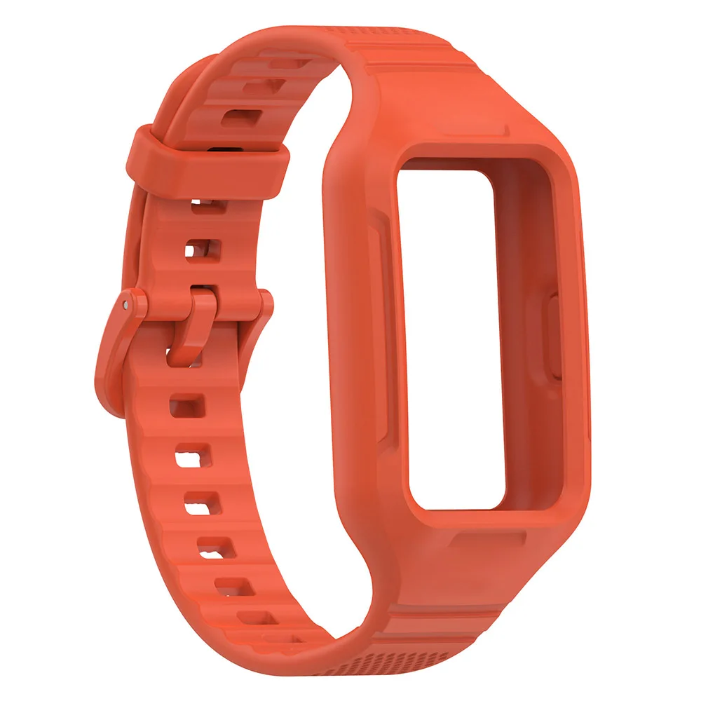 Silicone Wristband with Integrated Protective Case