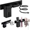 Hair Dryer Holder Wall Mount Hair Tool Organizer Rack for Bathroom Heat-resistant Curling Iron Blow Dryer Holder for Hair 2