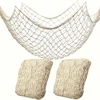 Simplicity fishing net decoration with seashell beach theme decoration party family bedroom wall mounted fishing net decoration 2
