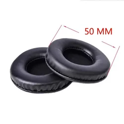 Premium Headphone Ear Pad Cushions - Soft Sponge Leather Foam, Multi - Size Options (Outer diameter 50mm)