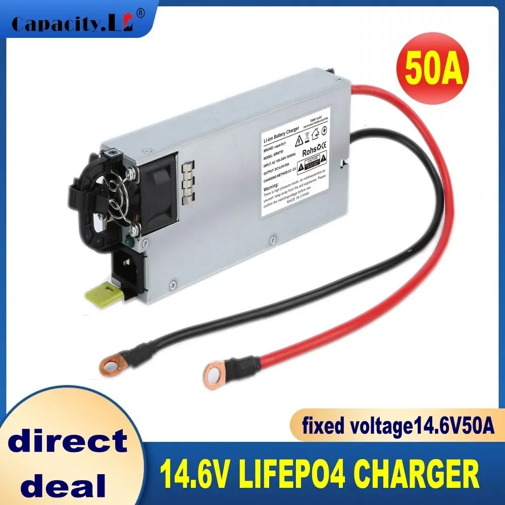 14.6V 80A 50A Battery Charger Lifepo4 Charger Current and Fixed Voltage 100V 240V Power Adapter with Display 40A 30A 20A charger adapter battery charger power supply adapter battery charger adapter