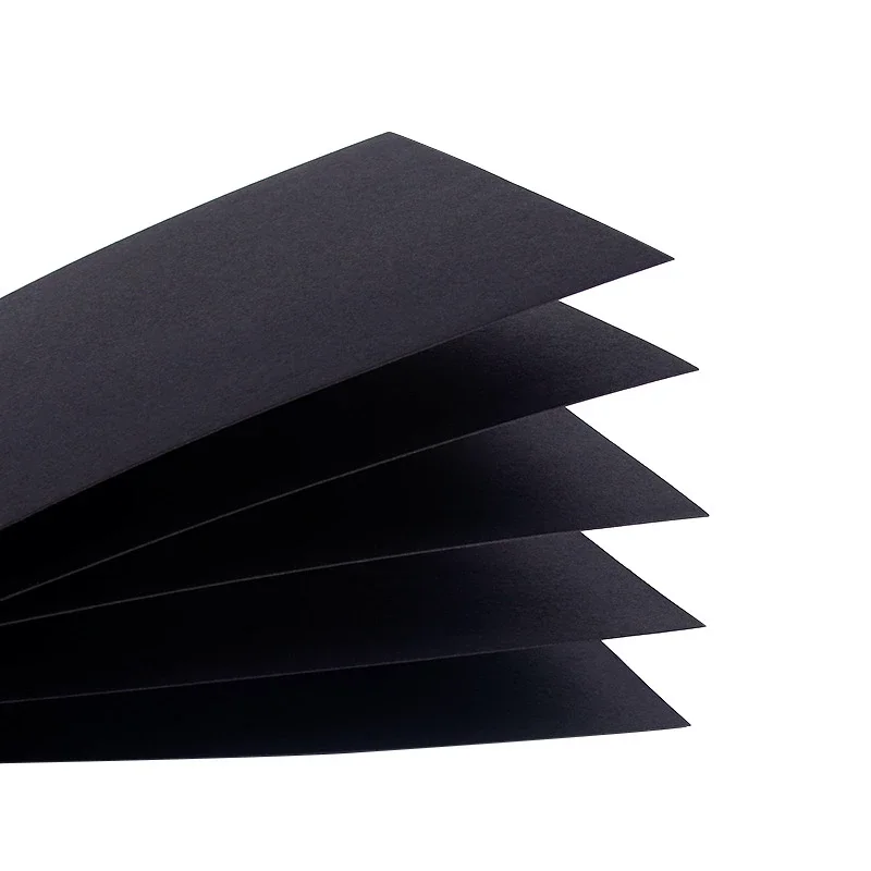 Choujulisy 0 1mm 0 2mm black and white a4 kraft paper craft paper for