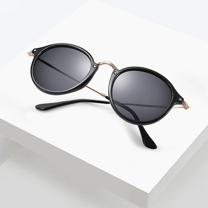 

Metal Retro Round Sunglasses Men High Quality Sunglasses For Men Women Vintage Eyeglasses Luxury Glasses Oculos De Sol Feminino