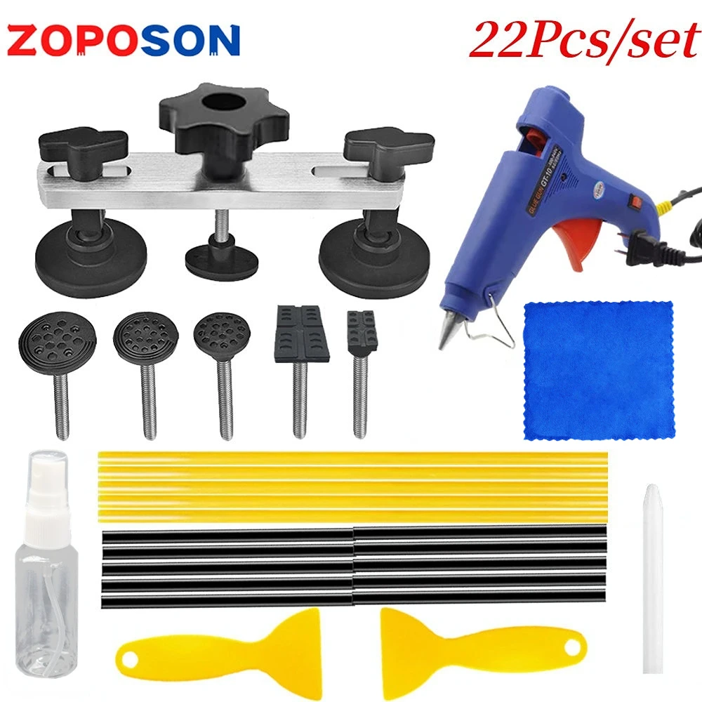 Paintless Dent Removal Tool Kits Tabs Tools Kit Car Paintless New