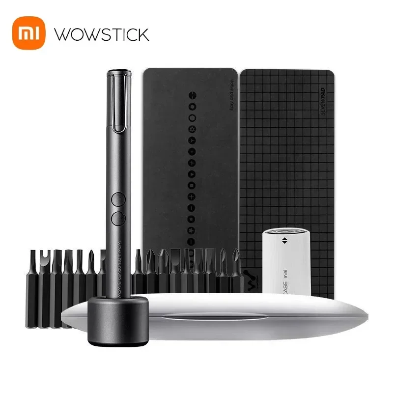 Xiaomi WOWSTICK SD Mini Electric Screwdriver with 3 Lights USB Rechargeable Portable Multifunctional Repair and Disassembly Tool