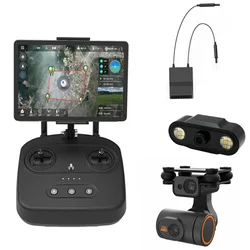 Skydroid – Mini caméra T10 télécommandée, Transmission de carte numérique 4 en 1 avec récepteur R10 pour Drone RC de Protection des plantes, 10km 