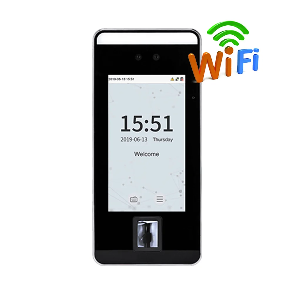 ZK WIFI Xface600 Dynamic Face riconoscimento facciale Fingerprint Time presenze macchina sistema di controllo accessi porta con ADMS