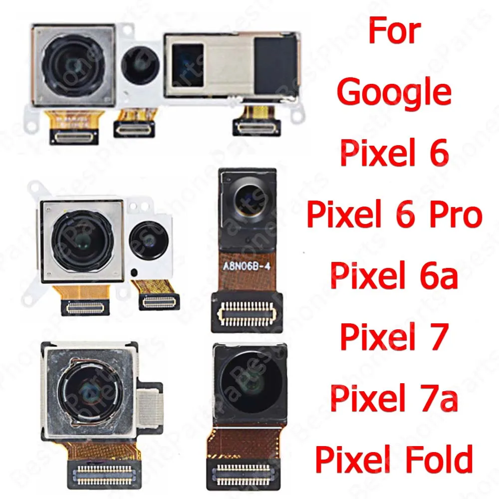 Fotocamera Frontale Posteriore Posteriore Per Google Pixel 6 Pro 6A 7 7A Fold Posteriore Selfie Grande Sostituzione Del Modulo Della Fotocamera