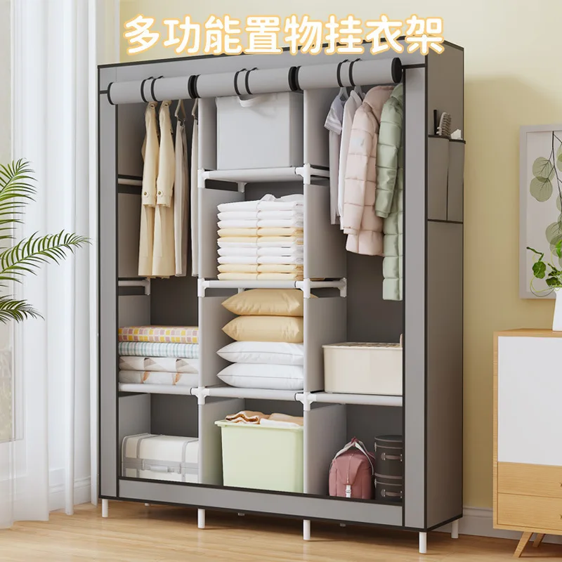Dust Cloth Wardrobe Storage Cabinet storage cabinet fabric wardrobe cloth wardrobe