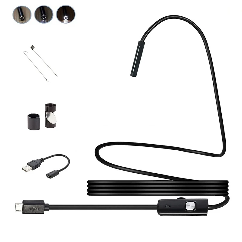  ð ī޶, 5.5MM , IP68  , 6 LED ,    ī޶, ޴ PC