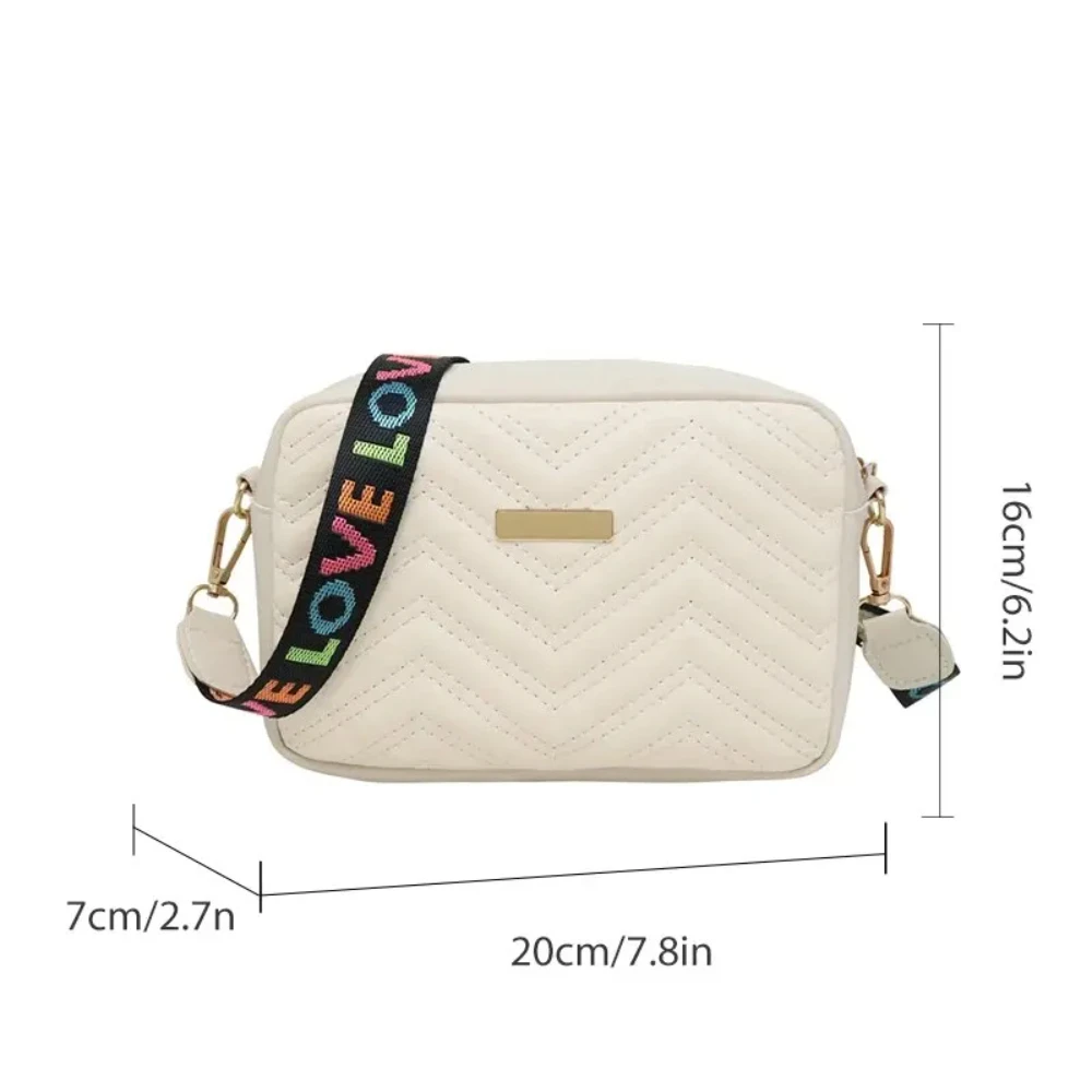 PU Shoulder Bags for Women Crossbody Messenger Bag Ladies Handbag