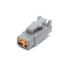 10Sets DTM Series Connector Deutsch 2/3/4/6/8/12PIN Male Female Head Wiring Terminal Wiring Harness Docking Plug DTM04-12PA ﻿ 5