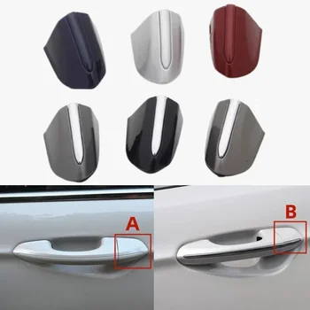 Maniglia della portiera dell'auto Tappo terminale Coperchio esterno della serratura Copertura del cilindro per Ford Mondeo MK5 2013-2019 Edge MK2 2018 2019 Taurus 2015-2020