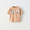 Fashion Brand Design Children T-shirt Summer Clothing Cartoon Short-sleeved Top Kids Boys Clothes Crewneck Pullover T Shirts 3