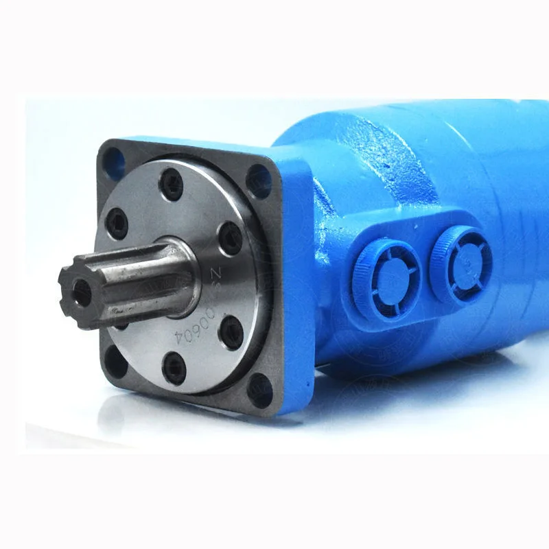Hydraulic Motor BMR Series Spline Hydraulic Cycloidal Motor Oil Motor Rotation Forward and Reverse Hydraulic Accessories 6