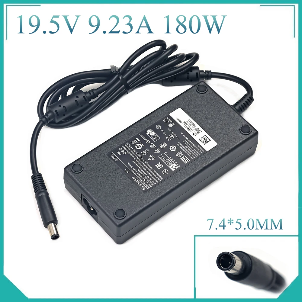 Adattatore Ca Per Laptop 180W 19.5V 9.23A Per Caricabatterie Dell Precision M4600 M4700 M4800 Alienware 13 R3 G3 Da180Pm111 597609-001