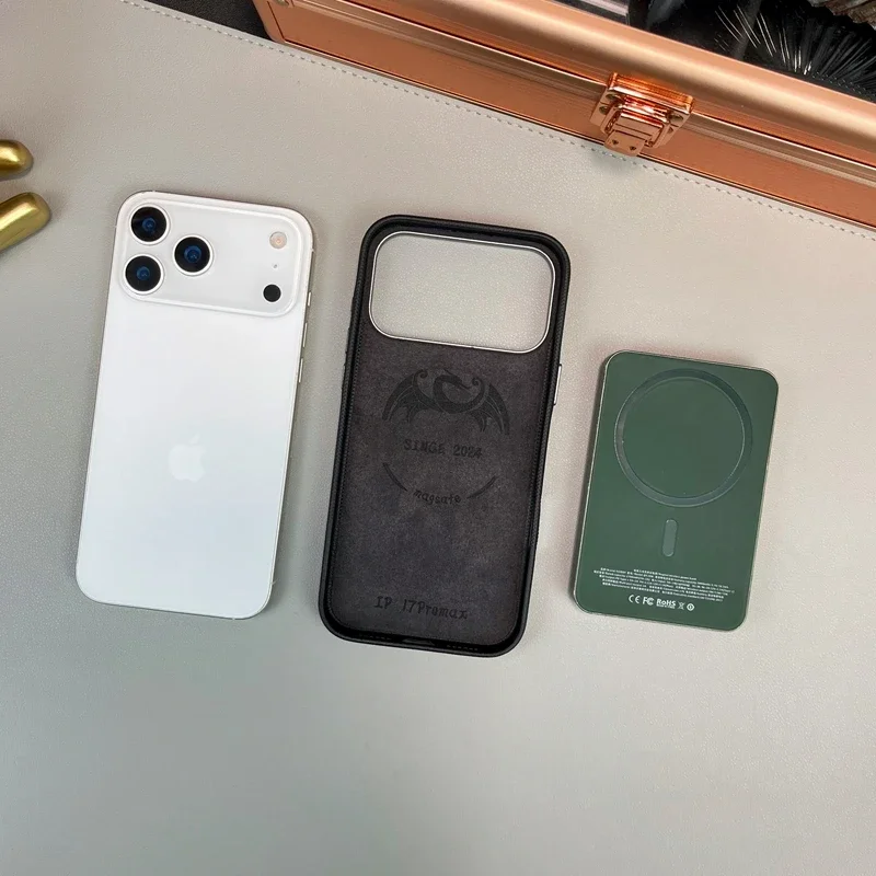 Advanced Magnetic Case with Camera Control and Wireless Charging Support