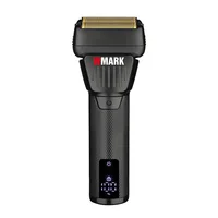 WMARK new stainless steel etched titanium plated two-blade mesh razor Electric men's hair clipper Razor NG-7982 2