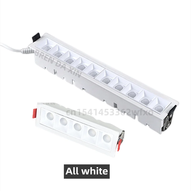 조도 조절 램프 COB 라인 조명, LED 다운라이트 스포트 라이트, 그릴 샹들리에 하늘 꽃 조명, AC110V-220V 룸 조명 전구, 10W, 20W, 30W