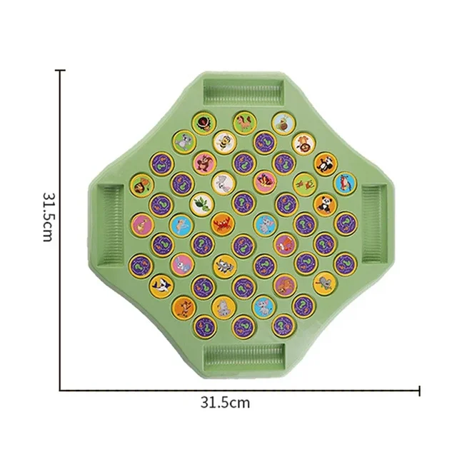 Jeu d'échecs de combat pour enfants, jouet éducatif, entraînement à la Concentration d'observation, jeu interactif Parent-enfant 5