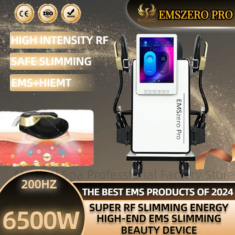 EMSzero 6500W High-Power, Skin Tightening, Fat Burning, Muscle Stimulation Weight Loss Machine,Home fitness equipment