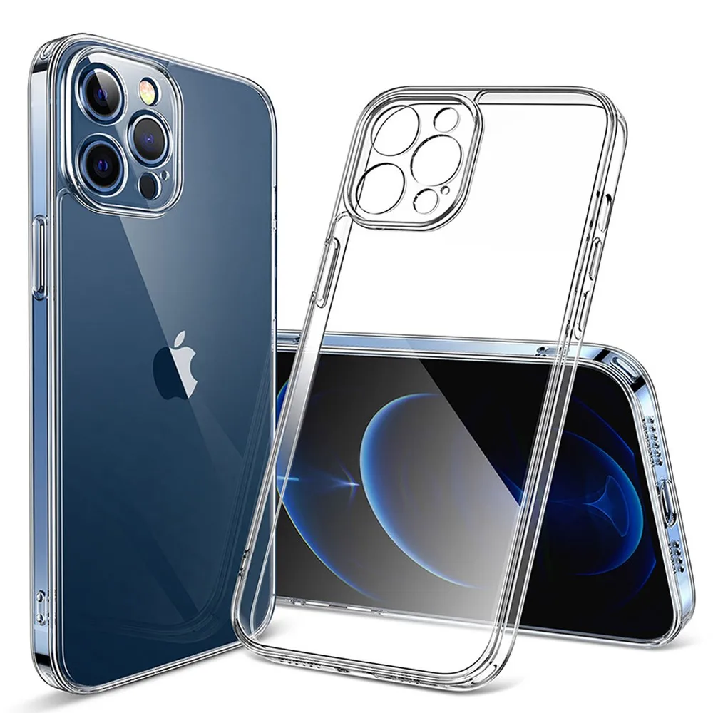 Crystal Clear Silicone Phone Case - Transparent Cover