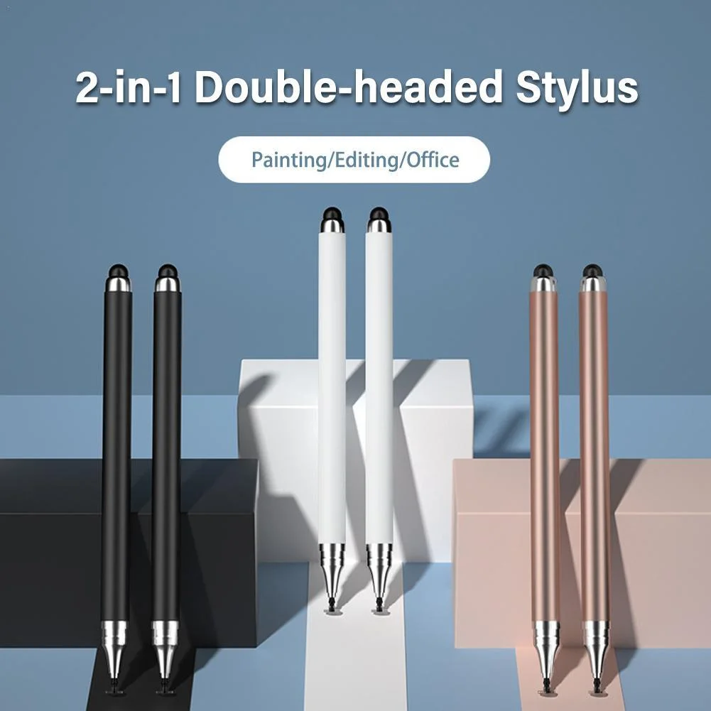 

2 In 1 Double Head Stylus Pencil For Samsung Galaxy Tab S9 Plus S8+ S7 FE S6 Lite 10.4 Tablet Drawing Writing Capacitive Pencil