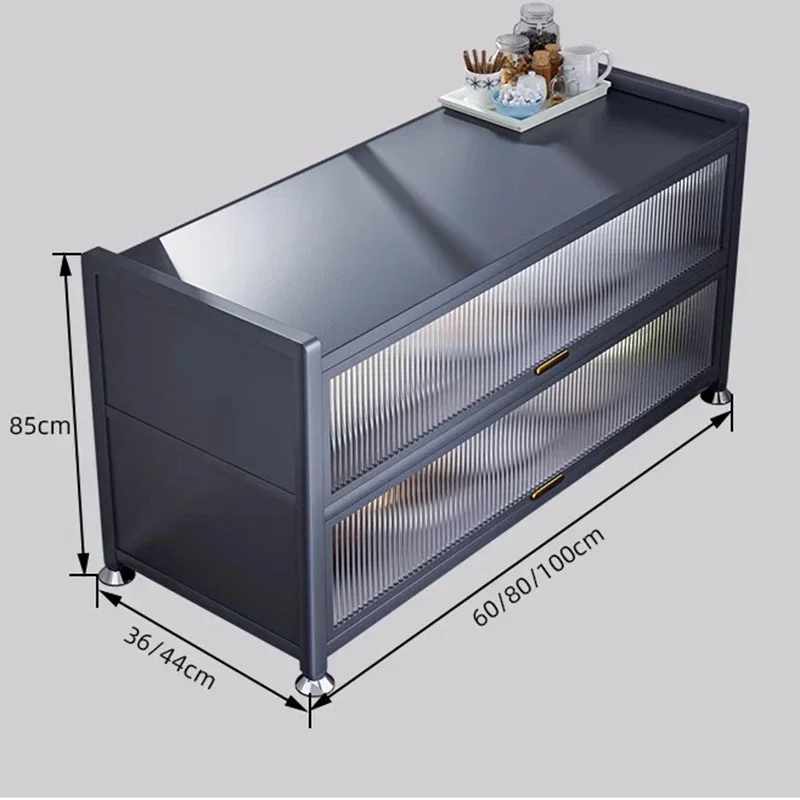 Nordic Furniture Sideboards Kitchen et Sideboard Multifunctional Makeup Cabinet Room House Auxiliary Cabinet Table Side LT