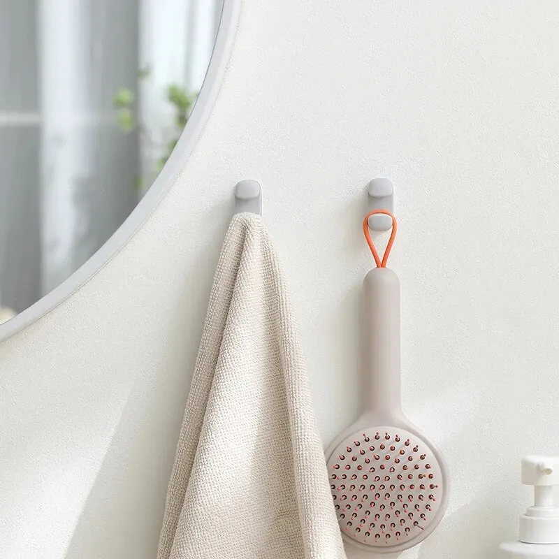 Rice Spoon Holder Silicone Storage Rack, Kitchen Wall-Mounted Cooker Spoon Shelf, Placement Rack 4