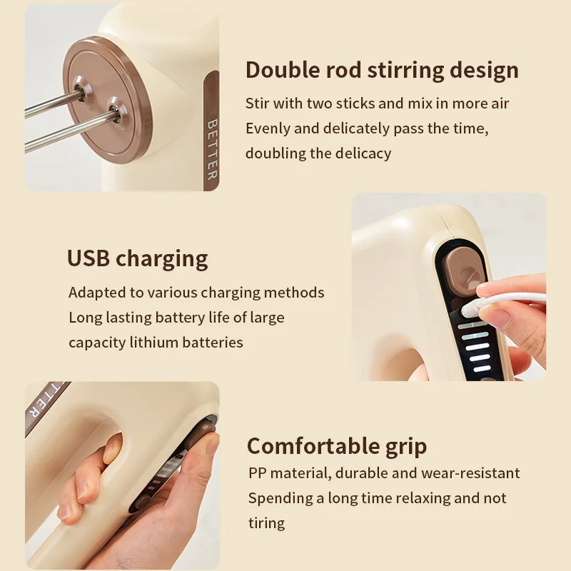 Elevate Your Kitchen Routine with the Handheld Electric Food Mixer Machine
