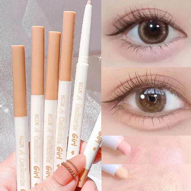 Liquid Eyeliner Eye Makeup Set Eyeshadow Pencil Eyeshadow Pen Makeup Kit Eyeliner Pencil Makeup Pen Eyeshadow Eyeliner Matte Eyeshadow Liquid Eyeshadow Matte Pink Tea Brown Lying Silkworm Eyeliner Pen Natural Brightening Glitter Eyes Shadow Pencil Shimmer Glue Eyeliner Cosmetics