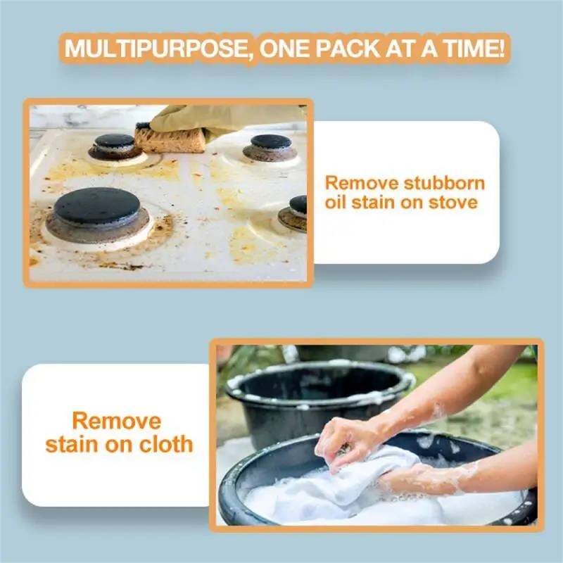 1-10Pcs 25g Baking Soda Food Grade Stain Powder Household Clothes Cleaning Agent Sodium Bicarbonate Cleaning Kitchen 3