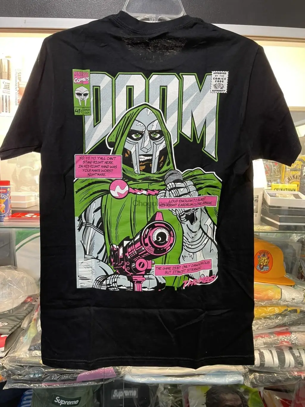 Men T Shirt Thumbs Design Mf Doom T 