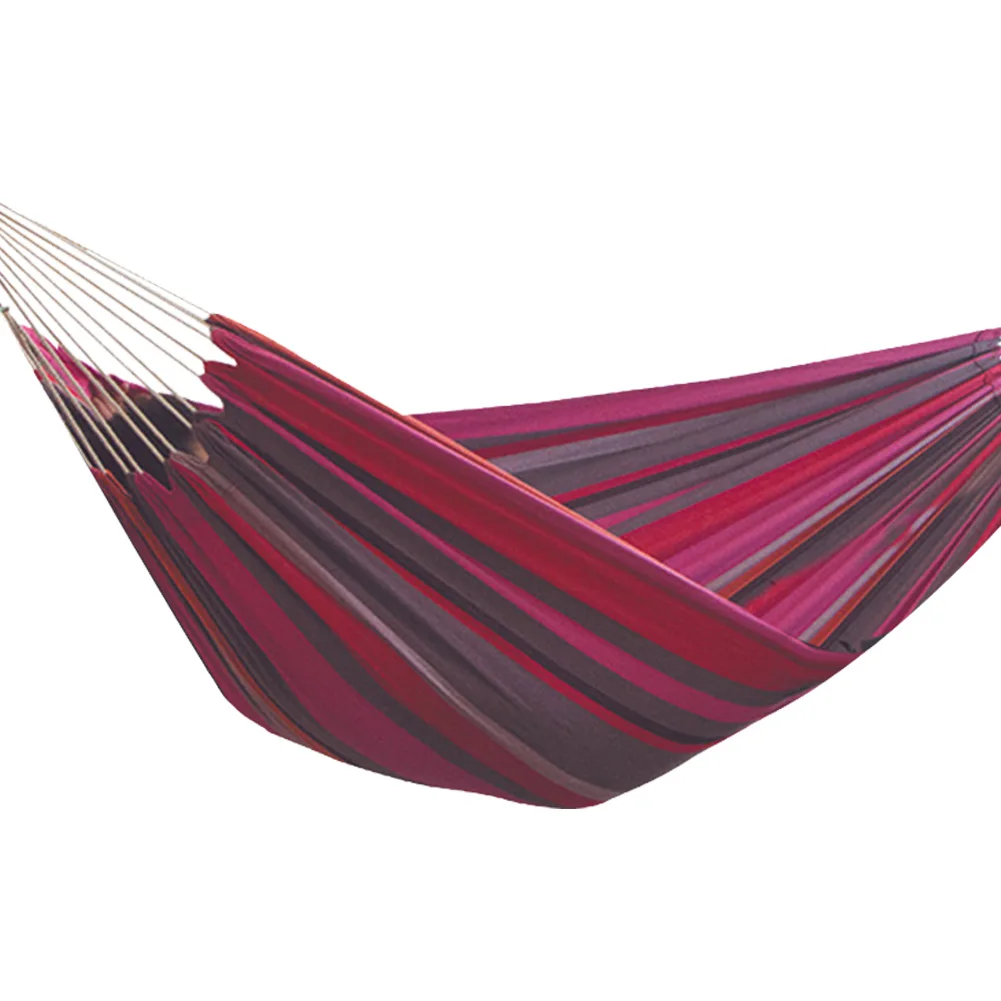 Thick Canvas Hammock Portable Hammock Outdoor Single Double Anti-rollover Swing Outdoor Indoor Household Hammock