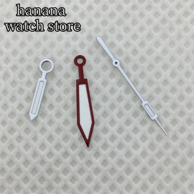 BLIGER NH35 Watch Hands Black White Watch Needle Super C3 Green Luminous hands suitable for pilot watches