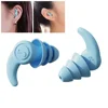 Silicone Anti-Noise Earplugs Soft Reusable Washable Soundproof Sleeping Earplugs Outdoor Travel Noise Reduction Earplugs 2