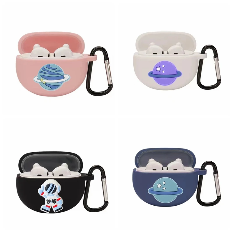 Per Oppo Enco Air 2 Custodia Cartoon Planet Custodie Per Auricolari Per Oppo Enco X Custodia Custodia Protettiva In Silicone Antiscivolo