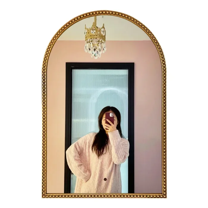 

French American Retro Arch Bathroom Mirror Bathroom Mirror