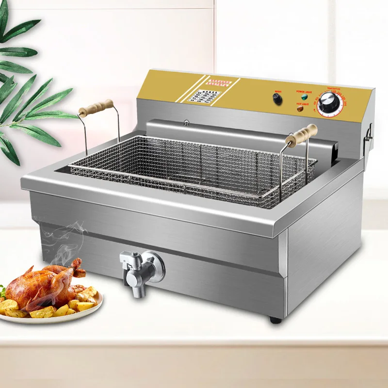 Hot Selling Potato Chips Chicken Deep Fryer Commercial Deep Fryer Electricity Cooker Deep Fryer 3
