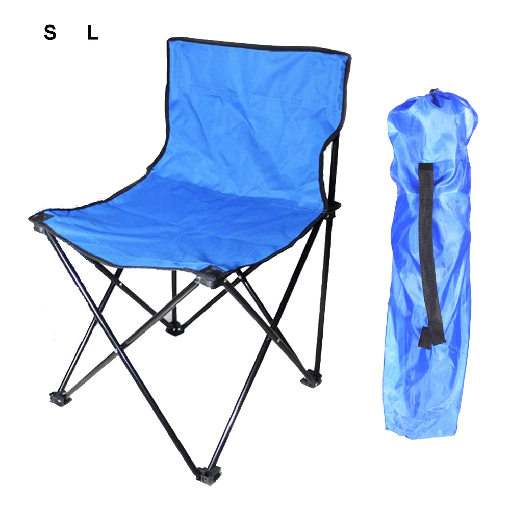 HooRu Folding Backrest Fishing Chair Beach Portable Lounge Camping Chairs Outdoor Hiking Backpacking Lightweight Picnic Stool beach chairs camping awning foldable portable fishing chair beach chair outdoor fishing carry umbrella lounge chair with canopy